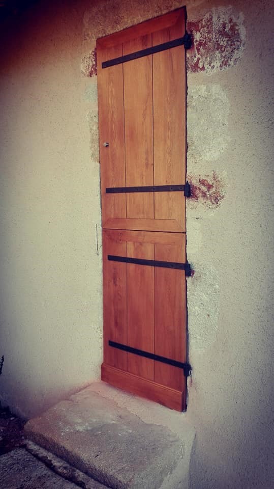 Porte Porte en chene d'ébéniste