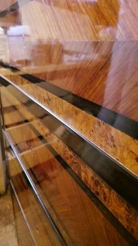 Restauration de meuble secretaire semainier