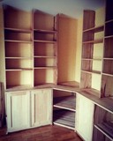 Bibliothèque ébéniste.